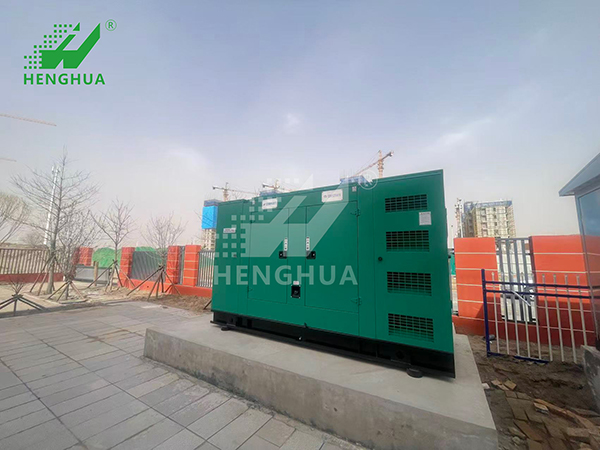 恒华动力 200KW 潍柴静音发电机组顺利交付通辽某幼儿园 全力护航校园安全用电