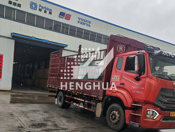 恒华动力 600KW 柴油发电机组启运广西桂林